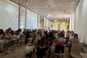 Снимка от провеждането на комуникационната среща
